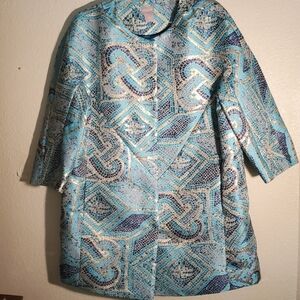 🥏MOSAIC LONG JACKET - SIZE 2 (12)🥏  NWT